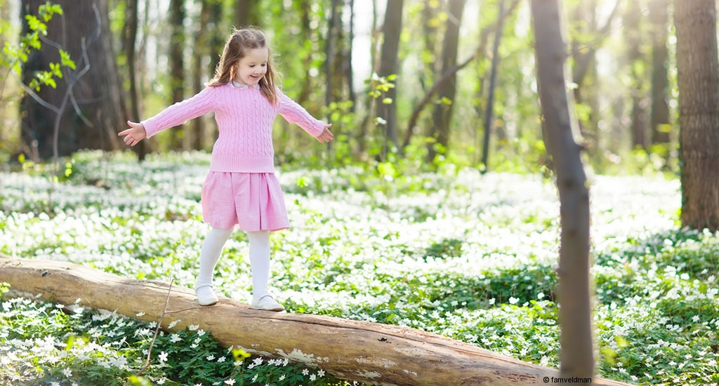 Outdoor-Aktivitäten im Frühling