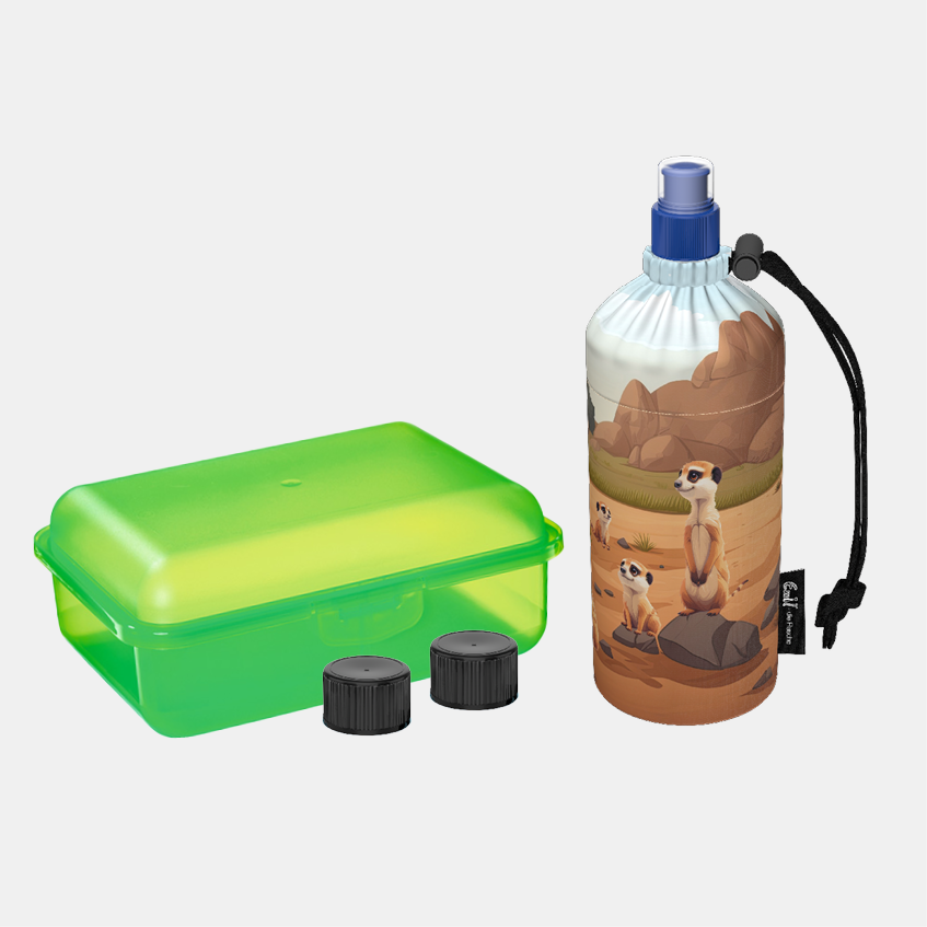 Starter Set Motiv Erdmännchen 0,4l