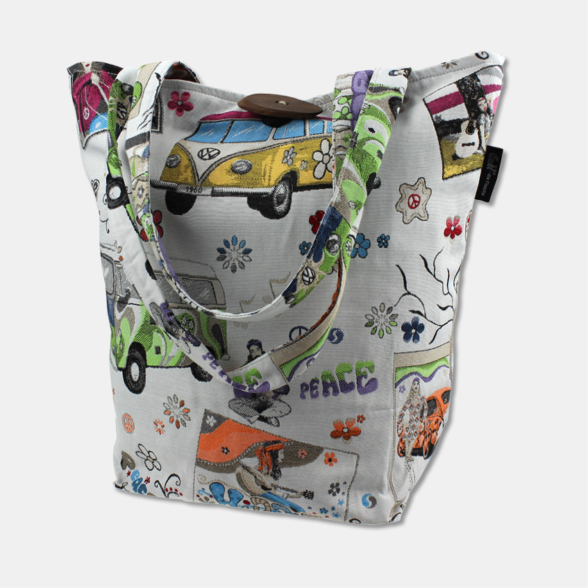 Tasche Shopper Design Hippie