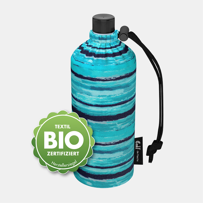Trinkflasche Design BIO-Aquamarin Emil Trinkflasche Bio Aquamarin