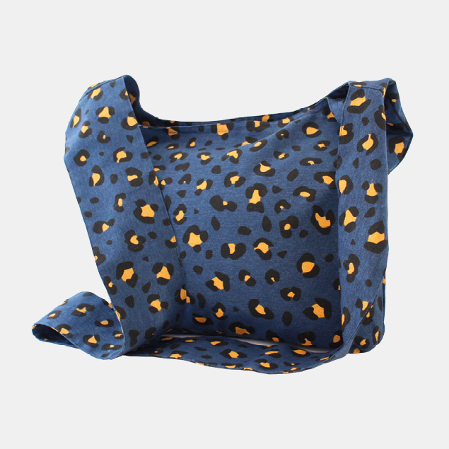 Tasche ZipBag Design Blue Leo