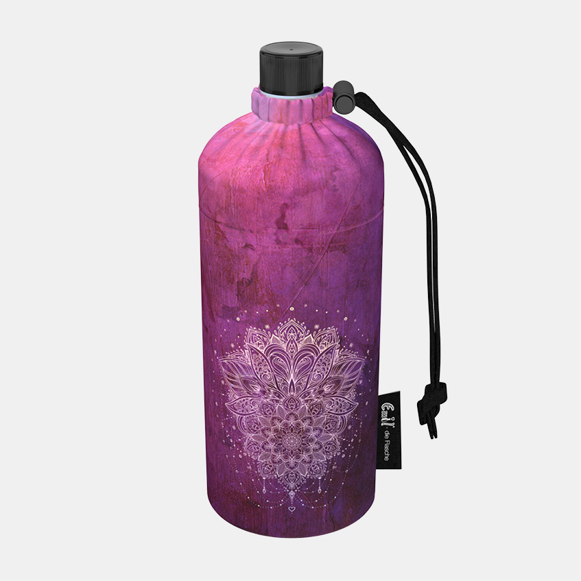 Trinkflasche Motiv Lotus Trinkflasche Glas Lotusblume
