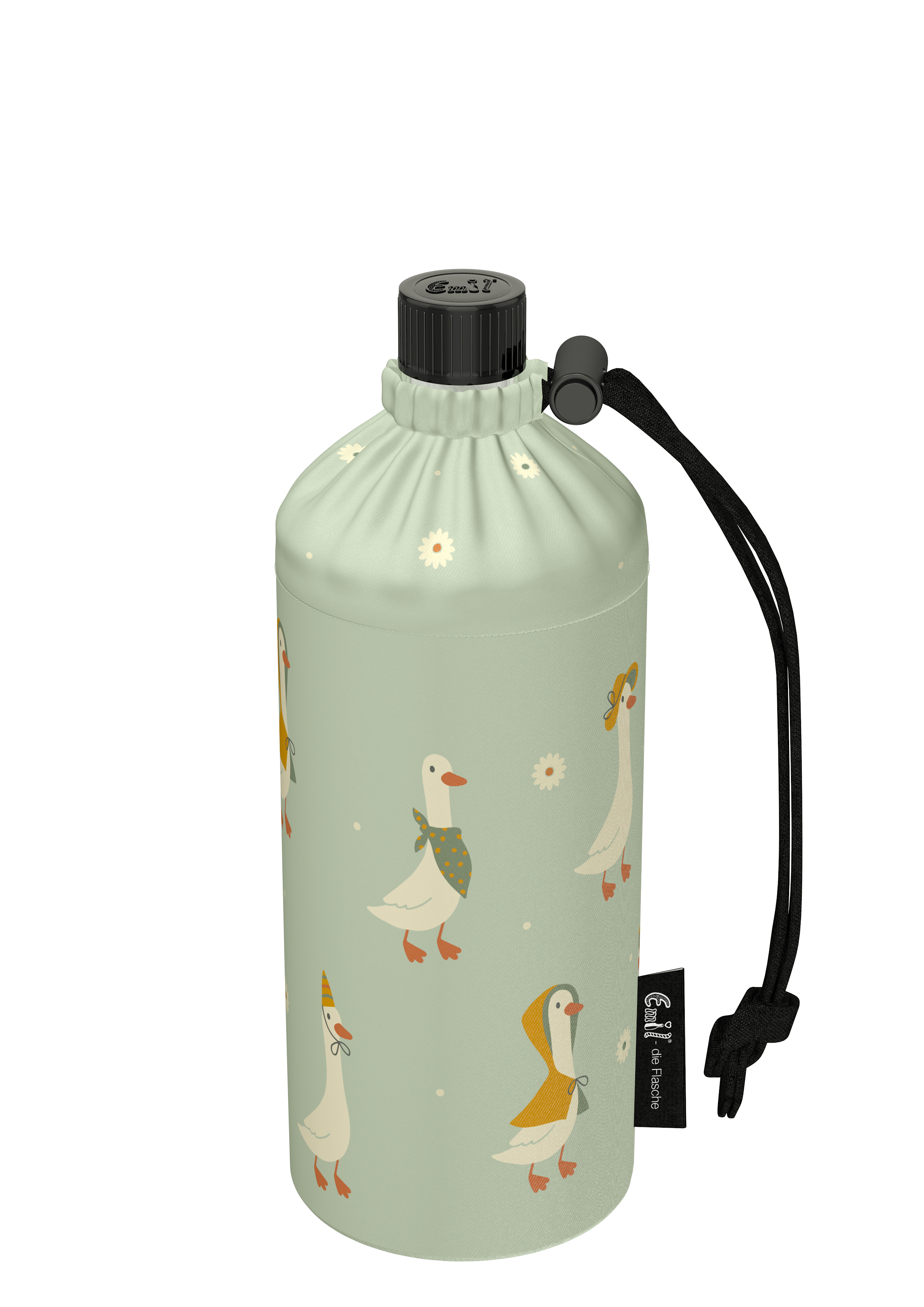 Trinkflasche Kinder Motiv Gänse