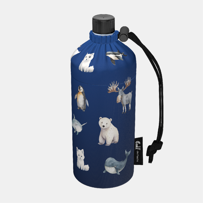 Trinkflasche Kinder Motiv Polarfreunde 0,4l
