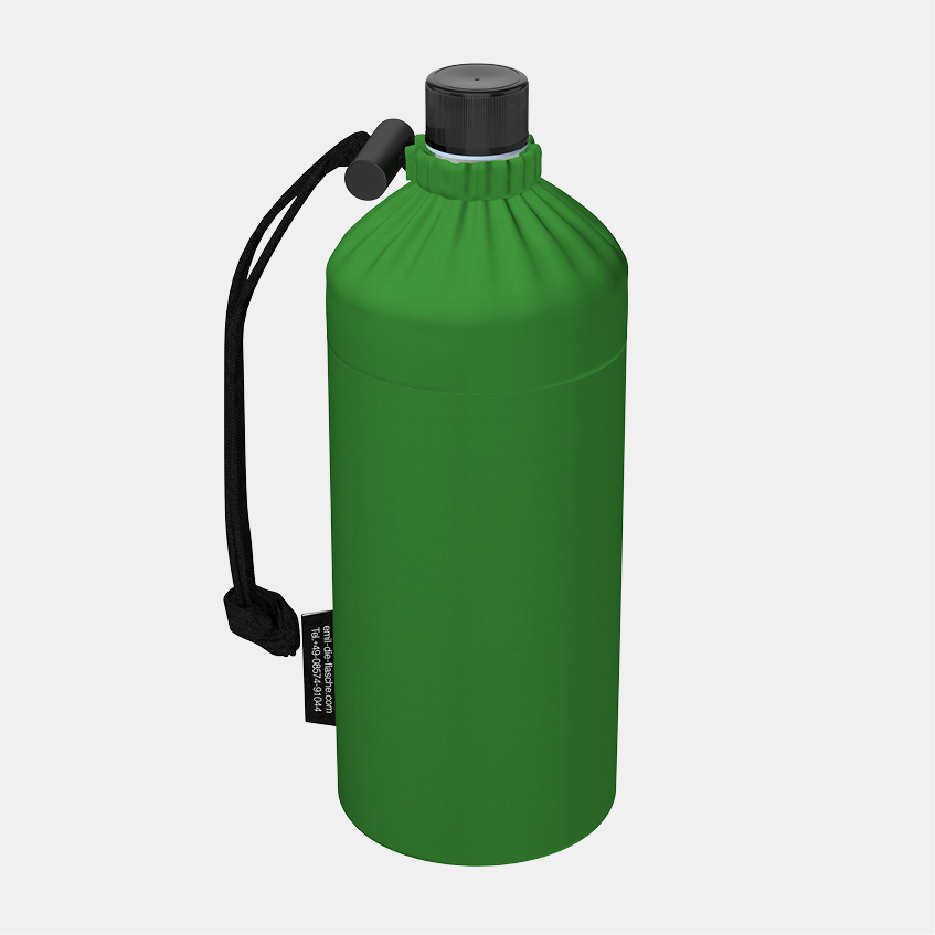 Emil Glas Trinkflasche grün