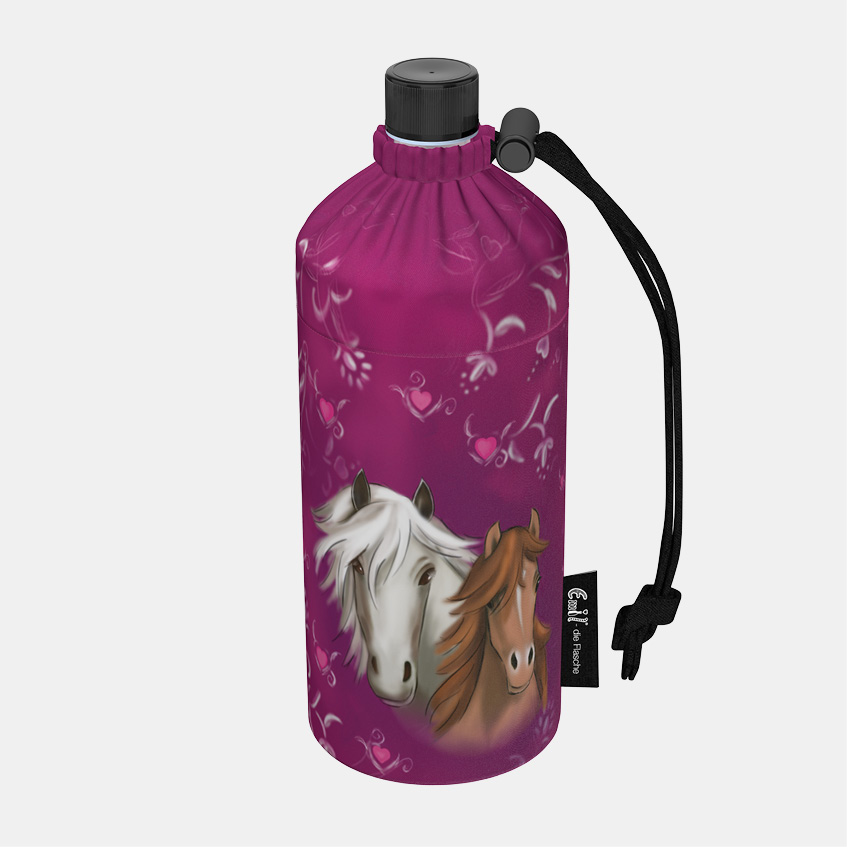 Trinkflasche Kinder Motiv Horses Trinkflasche Kinder Pferde
