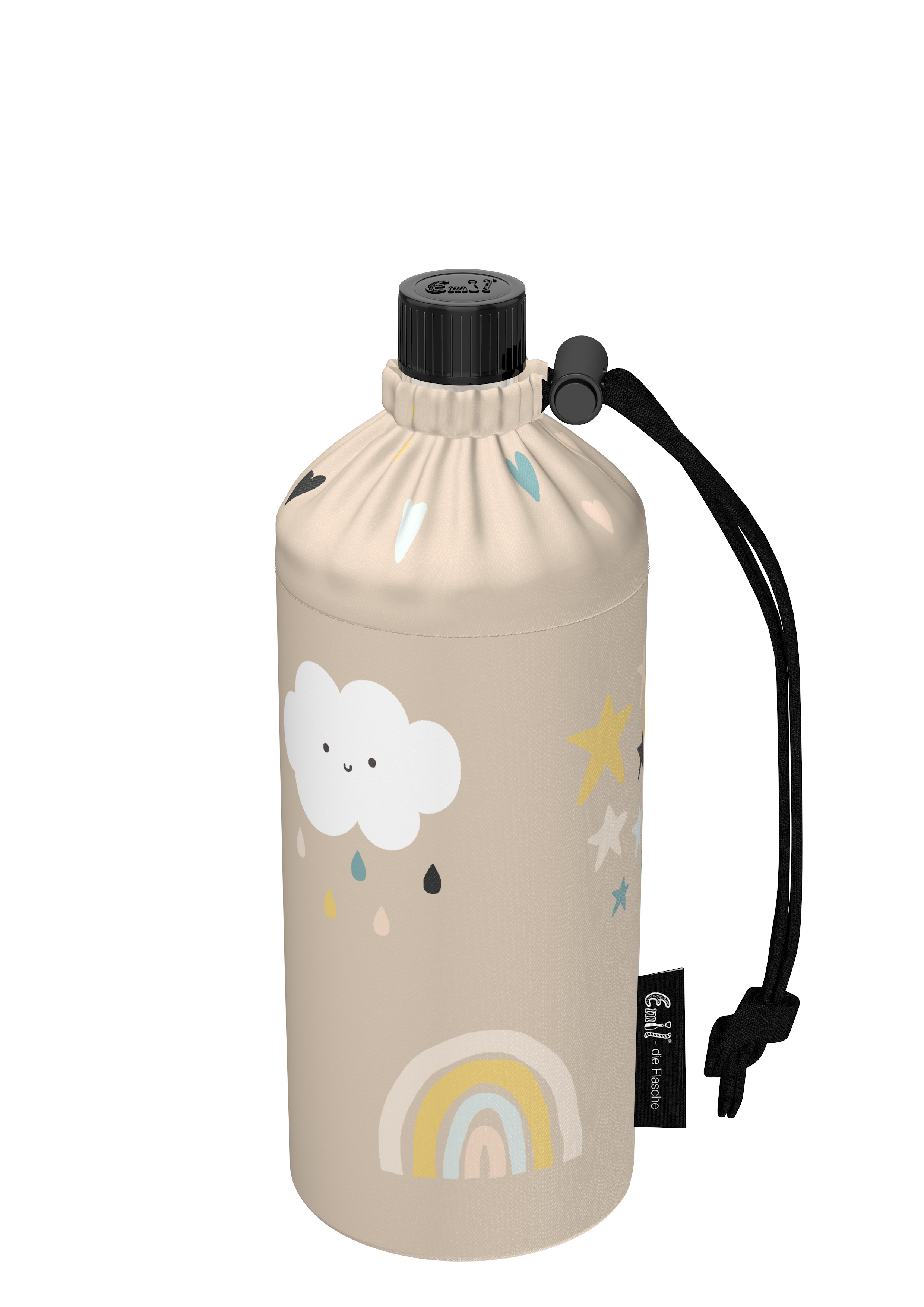 Trinkflasche Kinder Motiv Happy Clouds