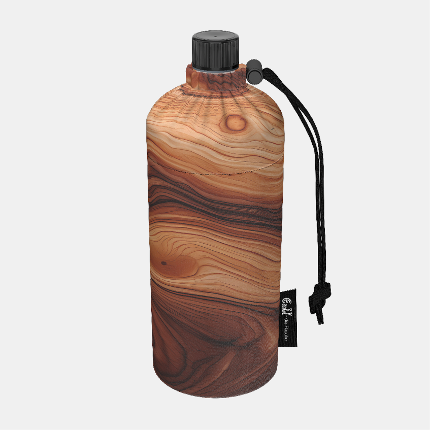 Trinkflasche Erwachsene Design Wood