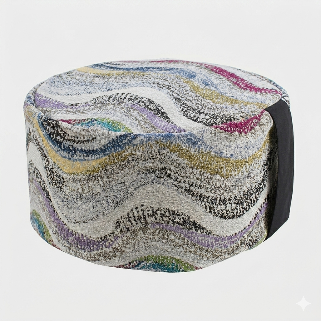 MediKiss® Yoga und Meditationskissen Design Wave