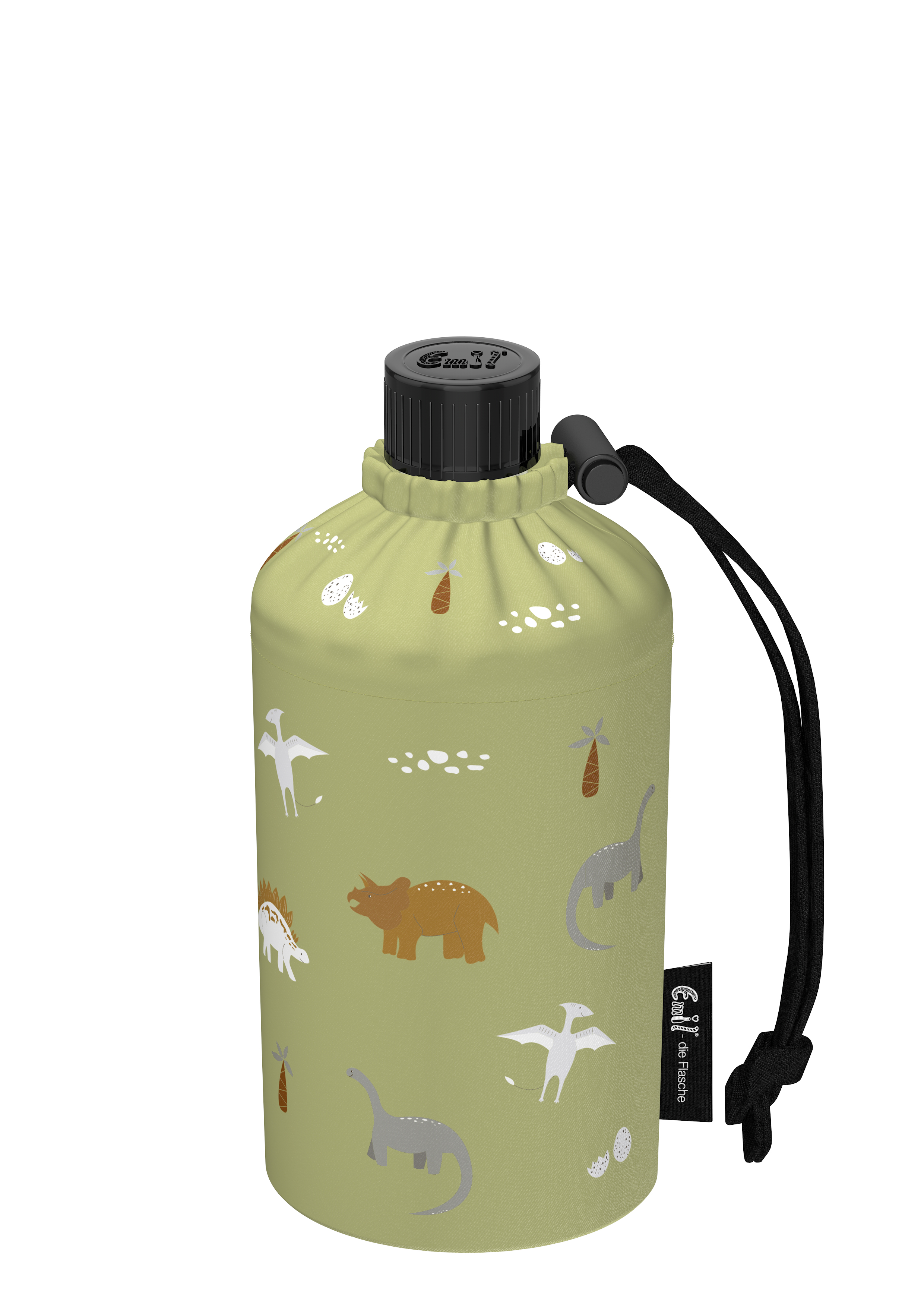Trinkflasche Kinder Motiv Dinos Mint 0,3l