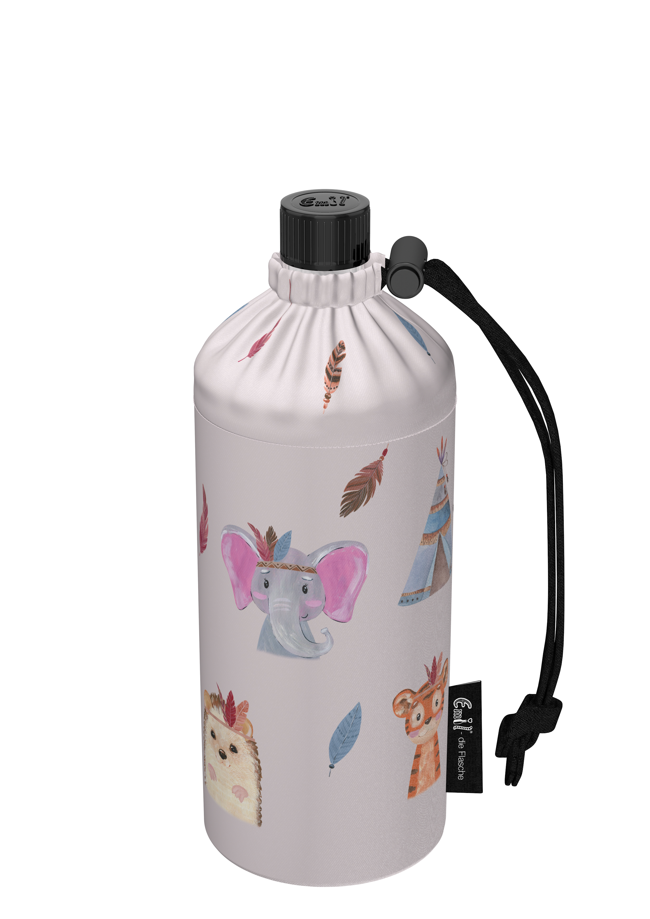 Trinkflasche Kinder Motiv Native Animals