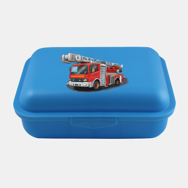 Brotbox mit Trennsteg Motiv Feuerwehr