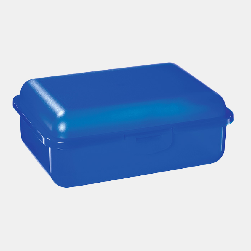 Brotbox mit Trennfach Farbe Blau Brotbox mit Trennfach Farbe Blau