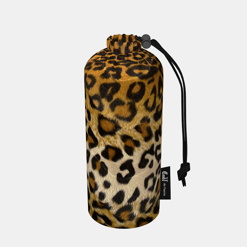 Flaschenbeutel Leopard