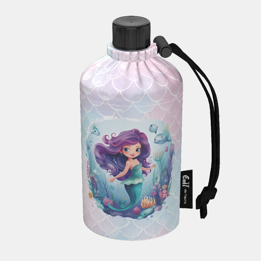 Trinkflasche Kinder Motiv Nixe 0,3l