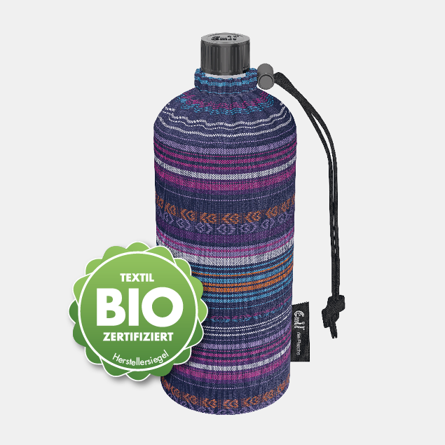 Trinkflasche Design BIO-Viola