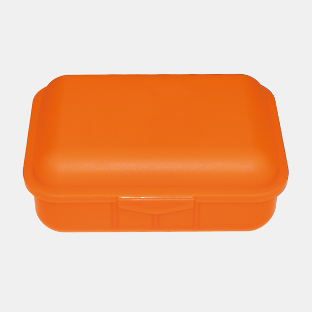 Brotbox mit Trennsteg Orange