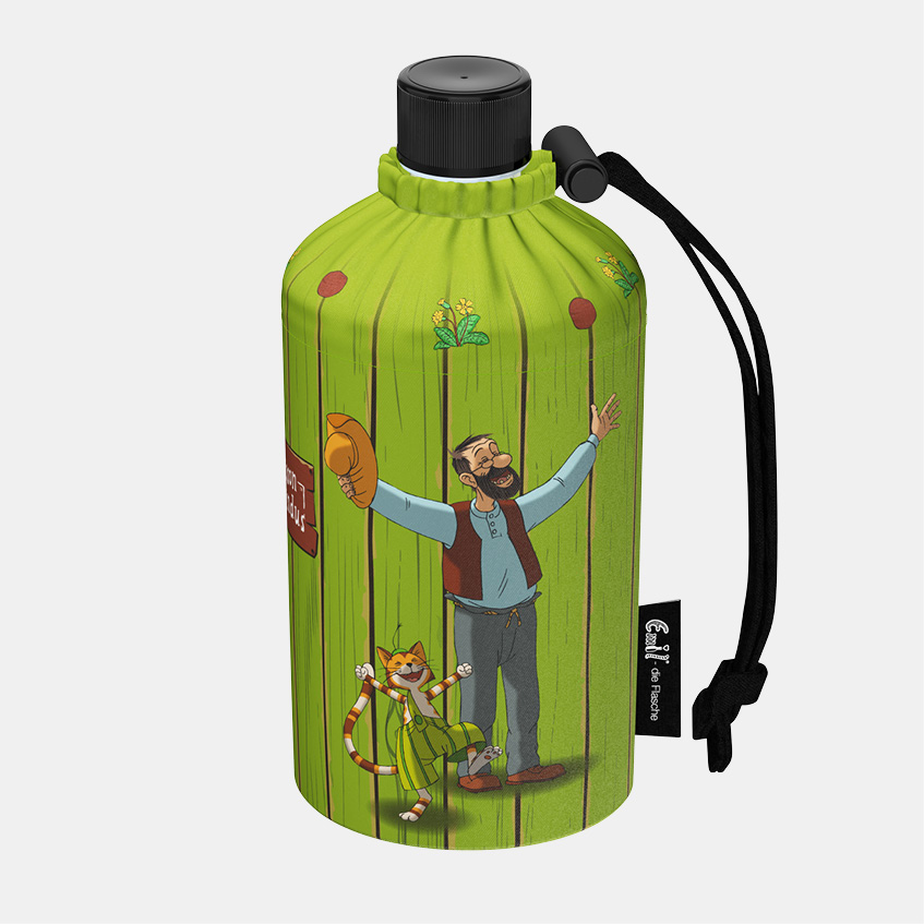 Trinkflasche Kinder Motiv Pettersson und Findus® 0,3l Emil Trinkflasche Pettersson