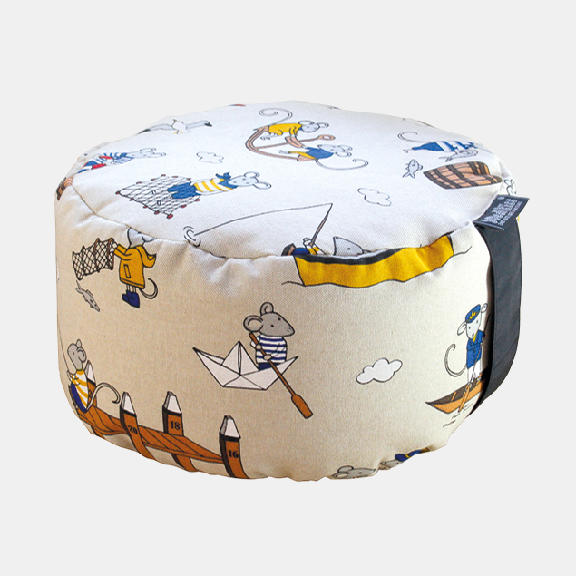 MediKiss® Yoga und Meditationskissen Design Urlaubsmaus