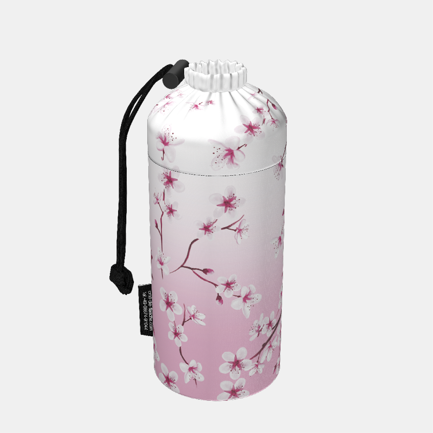 Flaschenbeutel Design Kirschblüte 0,4l