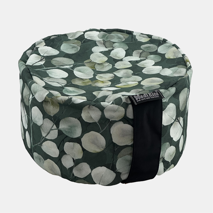 MediKiss® Yoga und Meditationskissen Design Eucalyptus  MediKiss® Yoga und Meditationskissen Design Eucalyptus