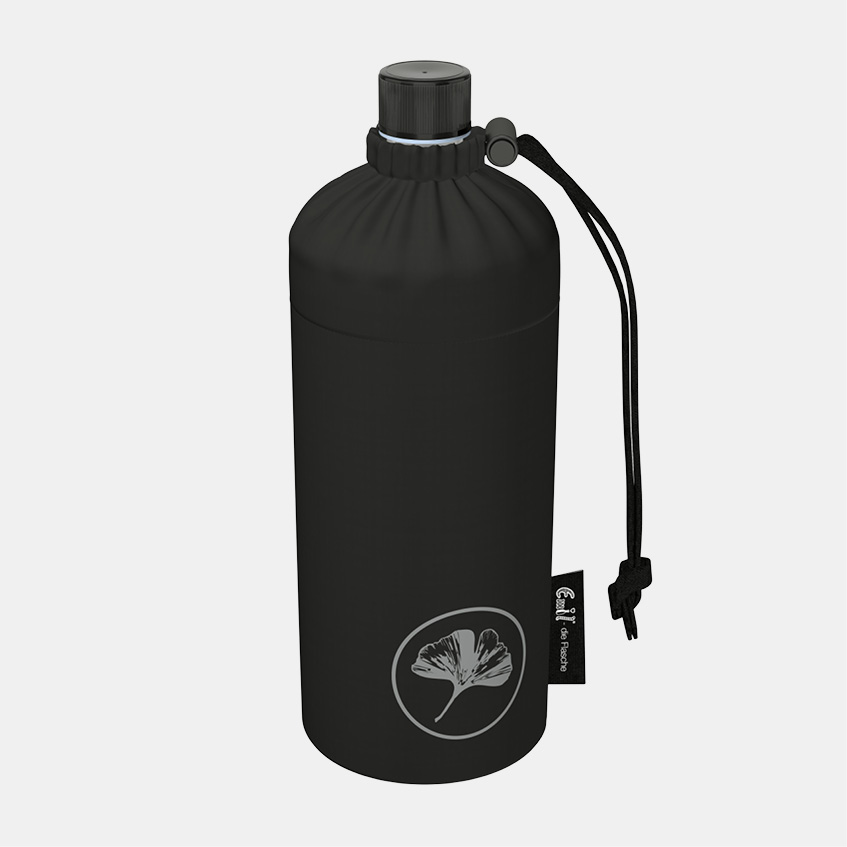Trinkflasche Design Ginkgo Glas Trinkflasche Ginkgo
