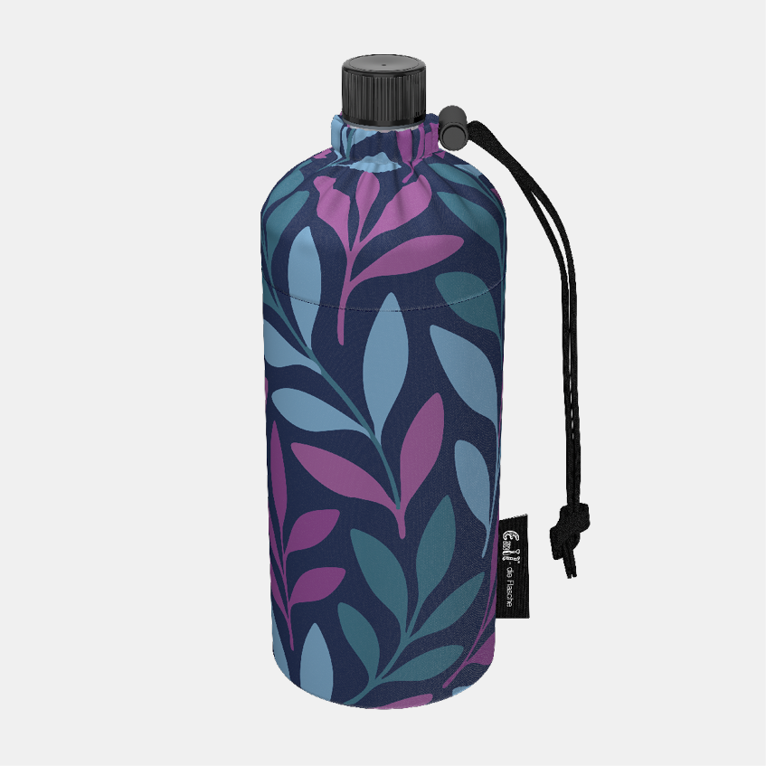 Trinkflasche Erwachsene Design Leaves 0,6l