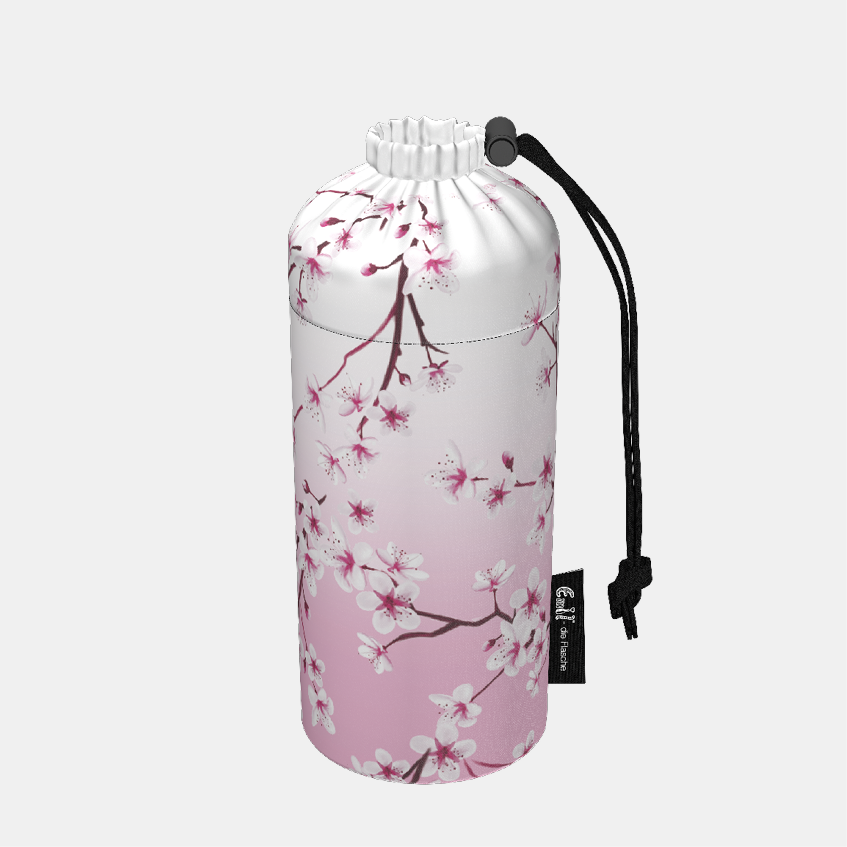 Flaschenbeutel Design Kirschblüte