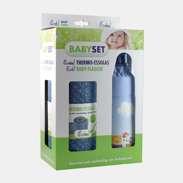 Emil Baby Set Motiv Lesefreunde