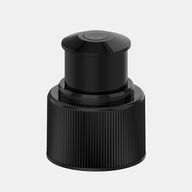 Trinkcap schwarz ohne Kappe