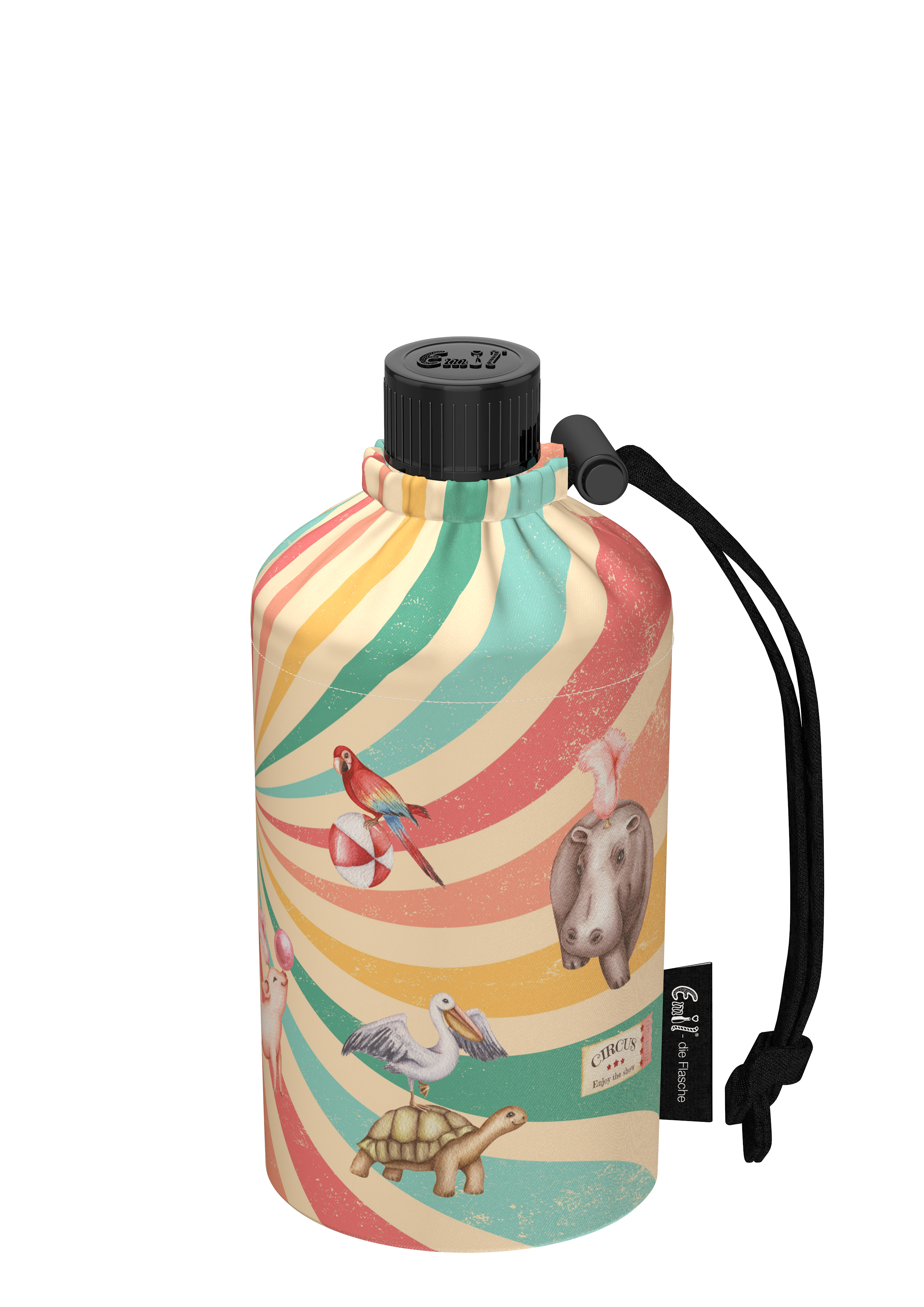 Trinkflasche Kinder Motiv Zirkus 0,3l