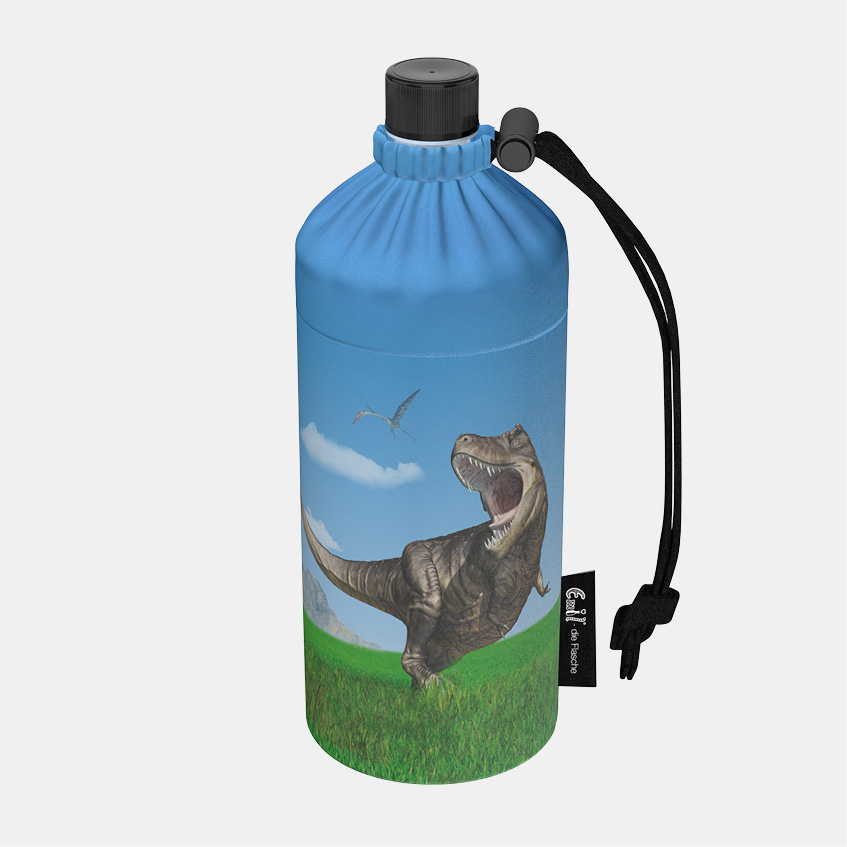 Trinkflasche Kinder Motiv Dinosaurier 0,4l Kinder Trinkflasche Dinosaurier