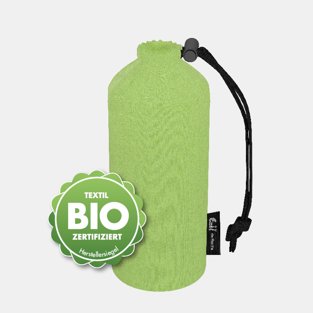 Flaschenbeutel - BIO-Grün 