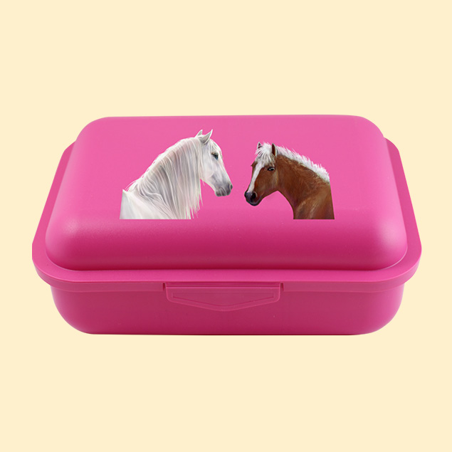 BIO-Brotbox - Pink Horse 